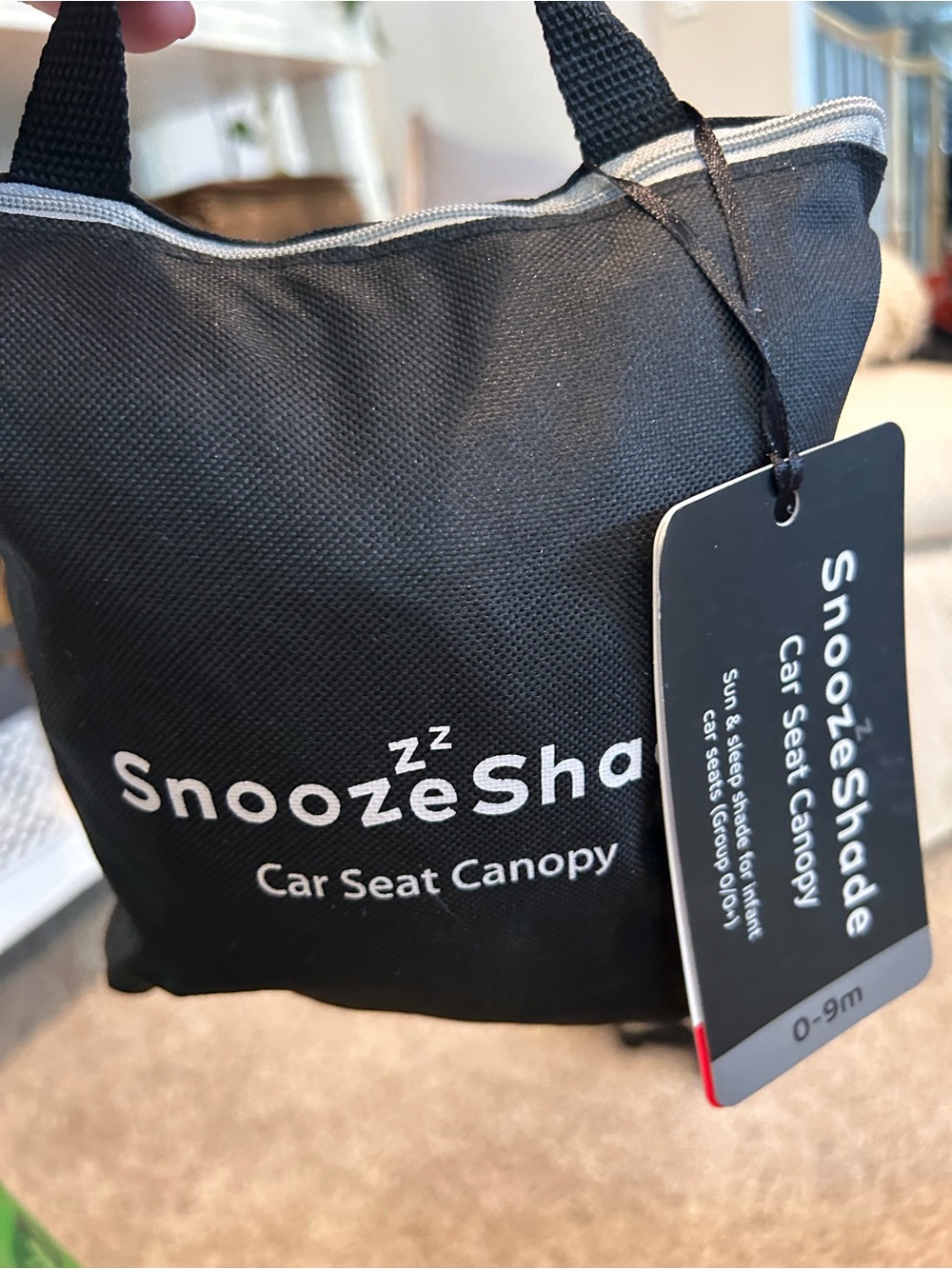 NWT Snooze Shade Car Seat Canopy. 0-9 months. Universal fit. UPF 50+ Outdoor. - Picture 4 of 9